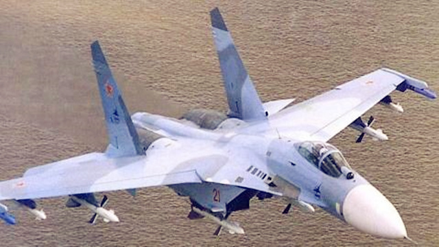 Russian fighters (data map)